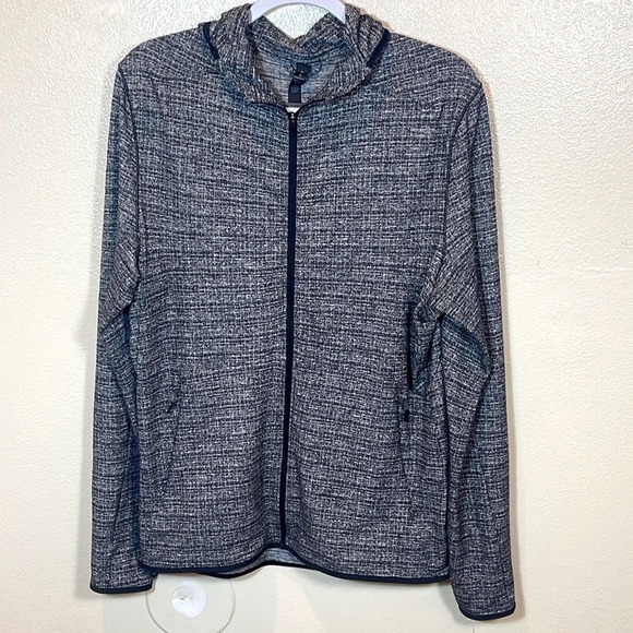 Lululemon Men's Surge Jacket Hoodie Heathered Gray size medium - Picture 1 of 10